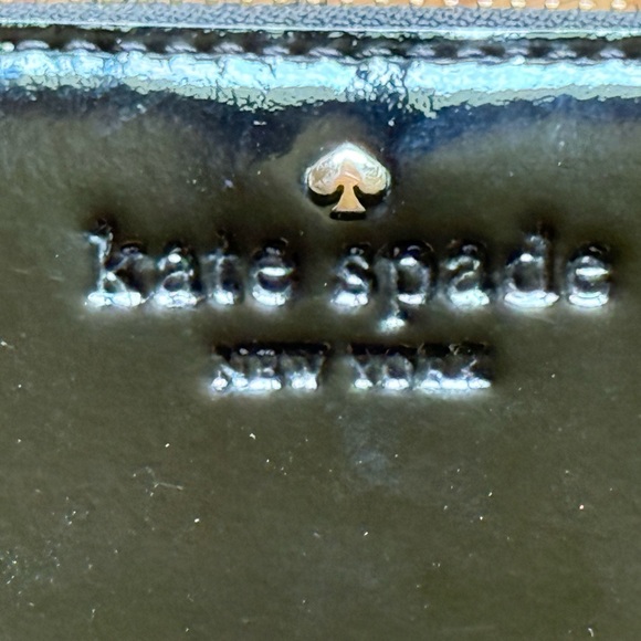 Kate Spade - Black Patent
Leather Wallet - Picture 3 of 5